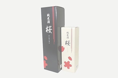 プレカラーコルゲート720ml清酒用カートン