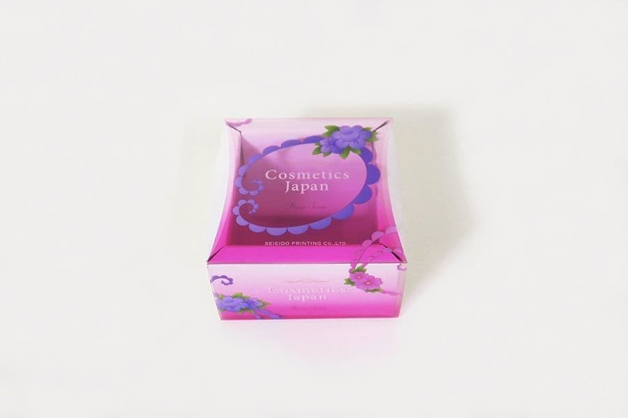透明PETスリーブの化粧箱