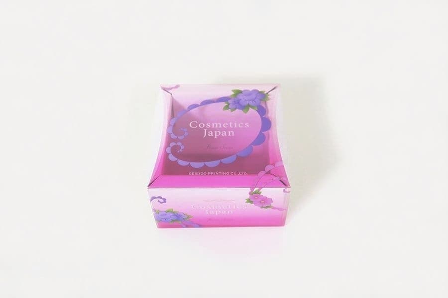 透明PETスリーブの化粧箱