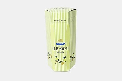 レモン菓子向けの六角形化粧箱